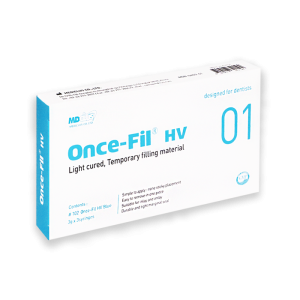 Once-Fil HV blue Light cured, temporary filling material