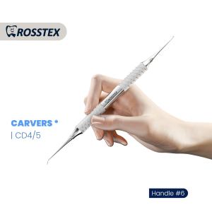 Discoid-Cleoids Carver fig. 4/5 with handle no. 6
