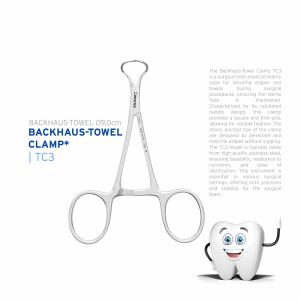 Backhaus-towel Clamp 09,0cm 