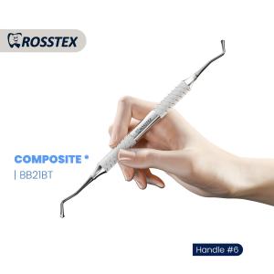 Composite Instrument titanium nitride coating fig. bb21 with handle no. 6