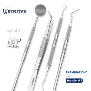 Examination Kit II with handle no. 3 (pack of 5)