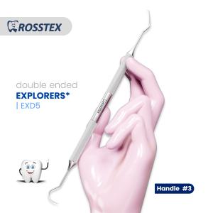 Explorer fig. 5 with handle no. 3 double ended