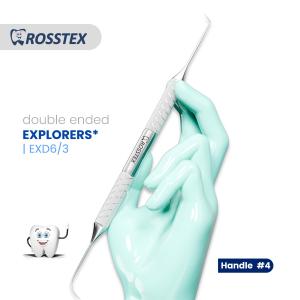 Explorer fig. 6/3 with handle no. 4 double ended