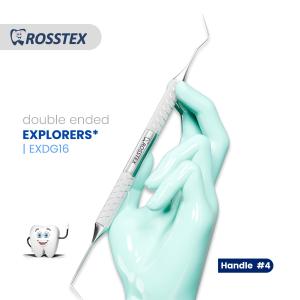 Explorer fig. dg16 with handle no. 4 double ended