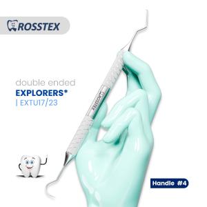 Explorer fig. 17/23 with handle no. 4 double ended