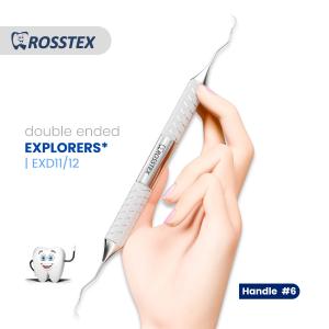 Explorer fig. 11/12 with handle no. 6 double ended