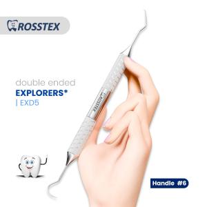Explorer fig. 5 with handle no. 6 double ended