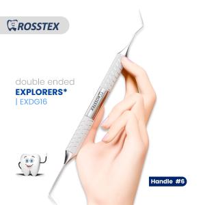 Explorer fig. dg16 with handle no. 6 double ended
