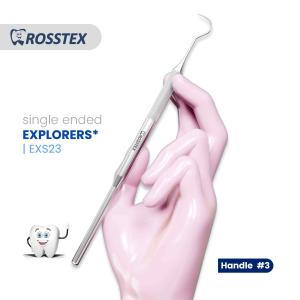 Explorer fig. 23 with handle no. 3 single ended