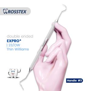 Expro fig. 23/ow thin williams with handle no. 3 double ended