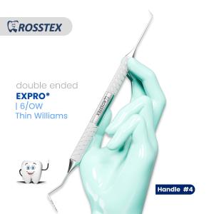 Expro fig. 6/ow thin williams with handle no. 4 double ended