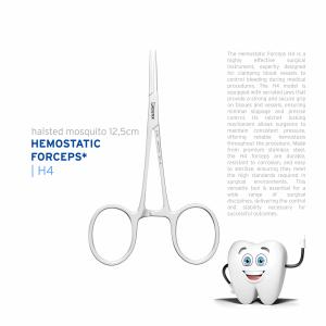 Halsted Mosquito Forcep 12,0cm straight