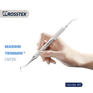 Margin Trimmer Chisel distal fig. 26 with handle no. 6 