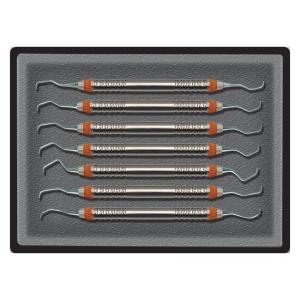 Mini Gracey Curettes Kit with handle no. 4 (pack of 7)
