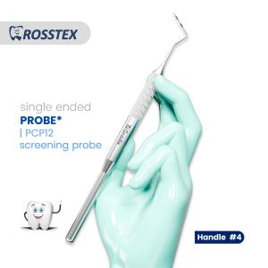 Probe screening probe fig. cp-12 with handle no. 4 single ended