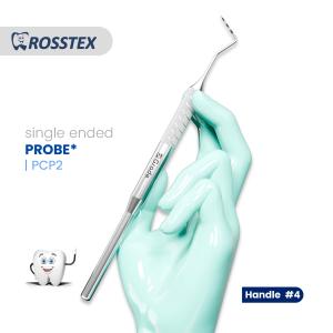 Probe fig. cp-2 with handle no. 4 single ended