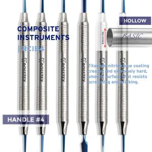 Composite Instruments Blue Kit with handle no. 3 (pack of 6)