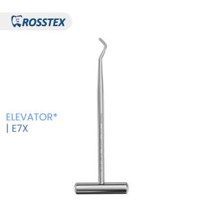 Potts Right Root Elevator with t-handle 