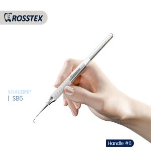 Supra Gingival Scaler fig. sb6 with handle no. 6 
