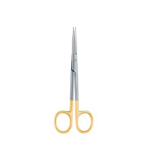 Goldmann-fox Scissor 13,0cm straight/serrated t/c 