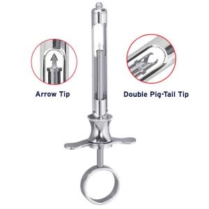 Syringe aspirating 1.8ml, with european/american thread 