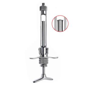 Syringe non-aspirating 1.8ml with european/american thread 