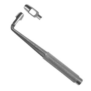 Keyes Tissue Punch 5.0mm curved 